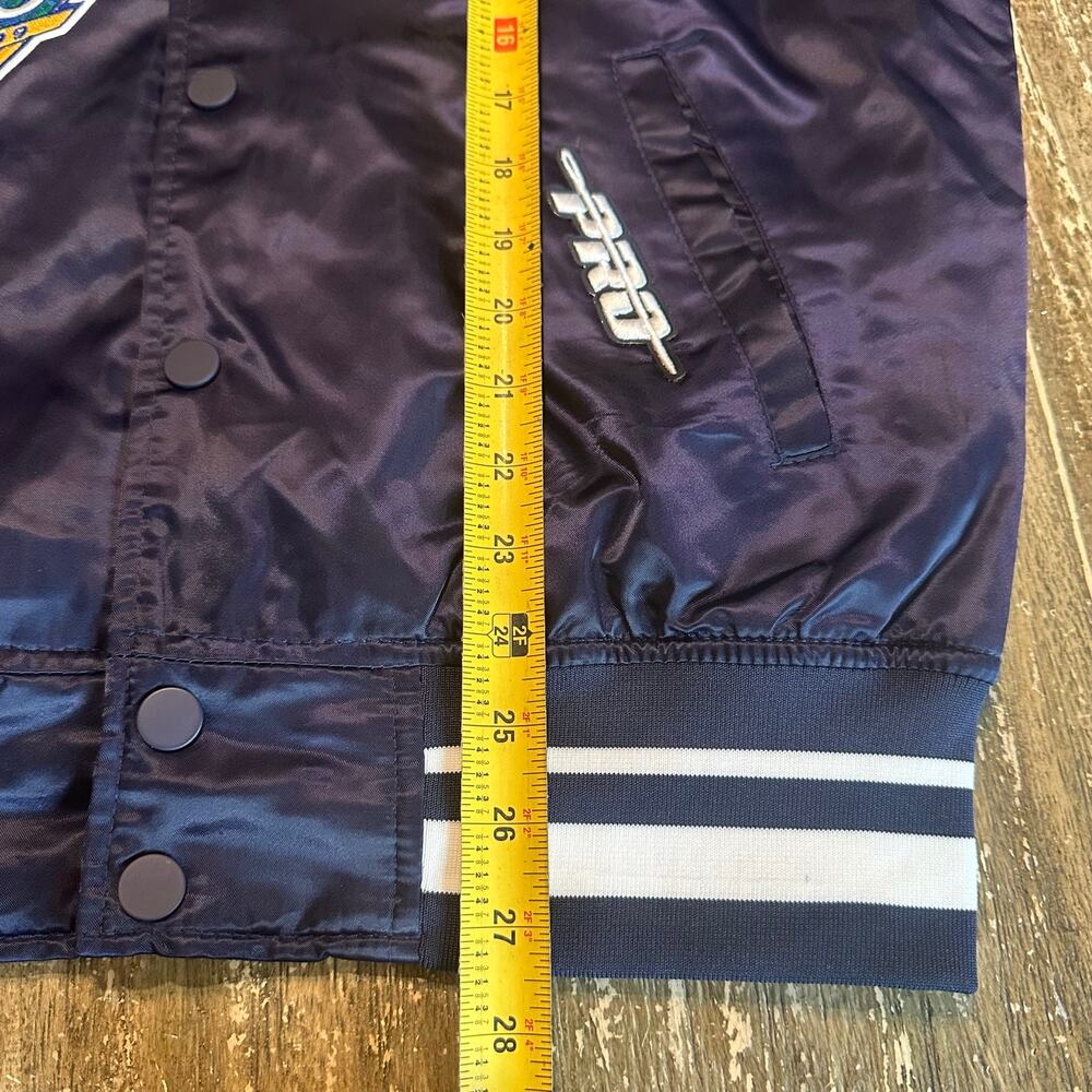 NWT Pro Standard New York Yankees World Series Patches Letterman Bomber Jacket S - Picture 15 of 16